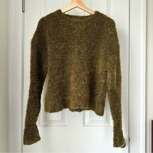 COS Olive Green Wool/Mohair Sweater